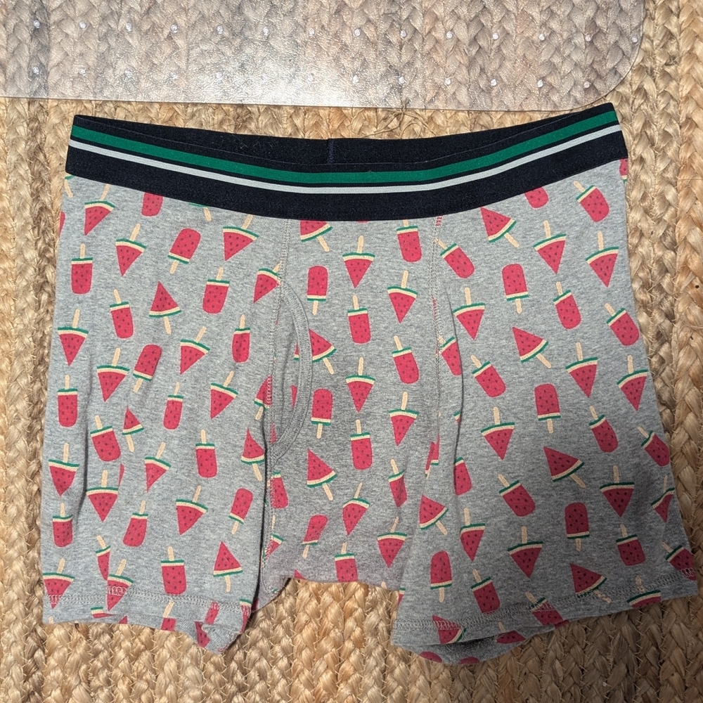 Amazon Essentials Large Boxer Briefs Watermelon Popsicle